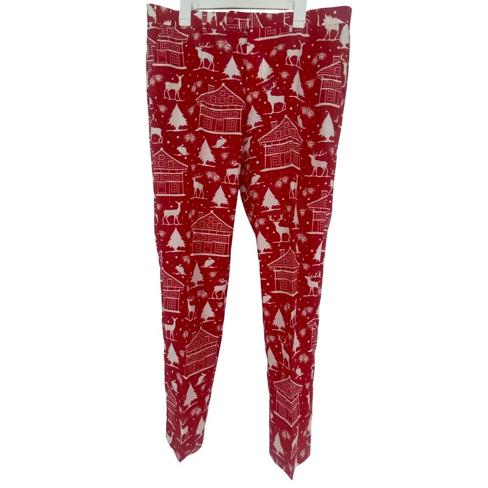 Christmas Themed Mens Chino Golf Pants